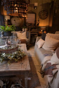 Oude Chinese Deur Salontafel 