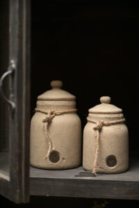 Pot met Deksel Brynxz Majestic Taupe S