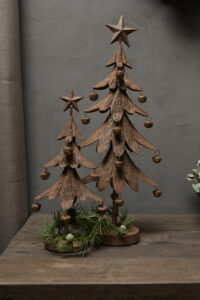 Kerstboompjes Roest Belletjes 2 Maten